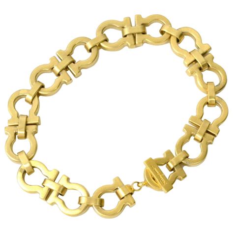 salvatore ferragamo gancini bracelet